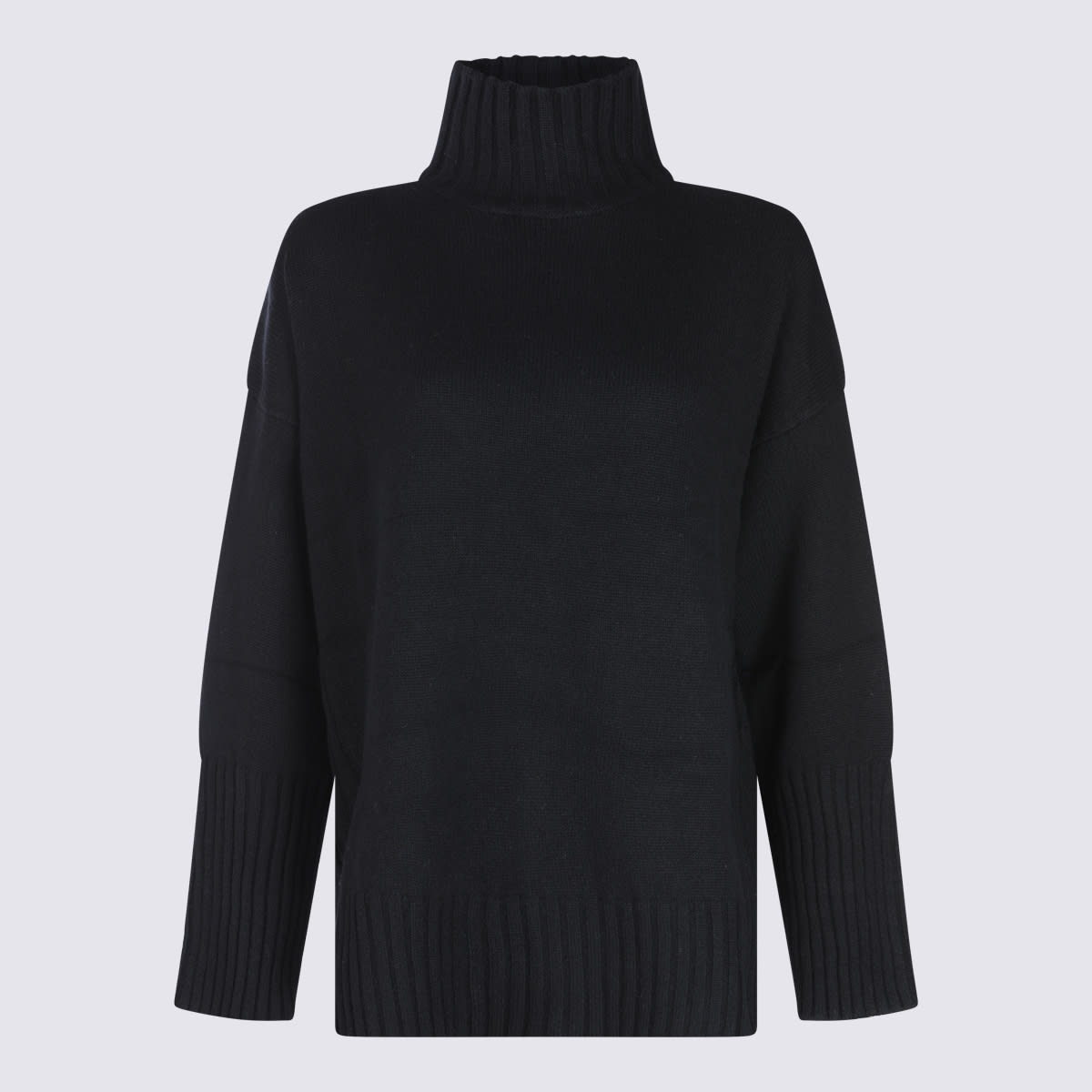 Antonelli Black Wool Knitwear