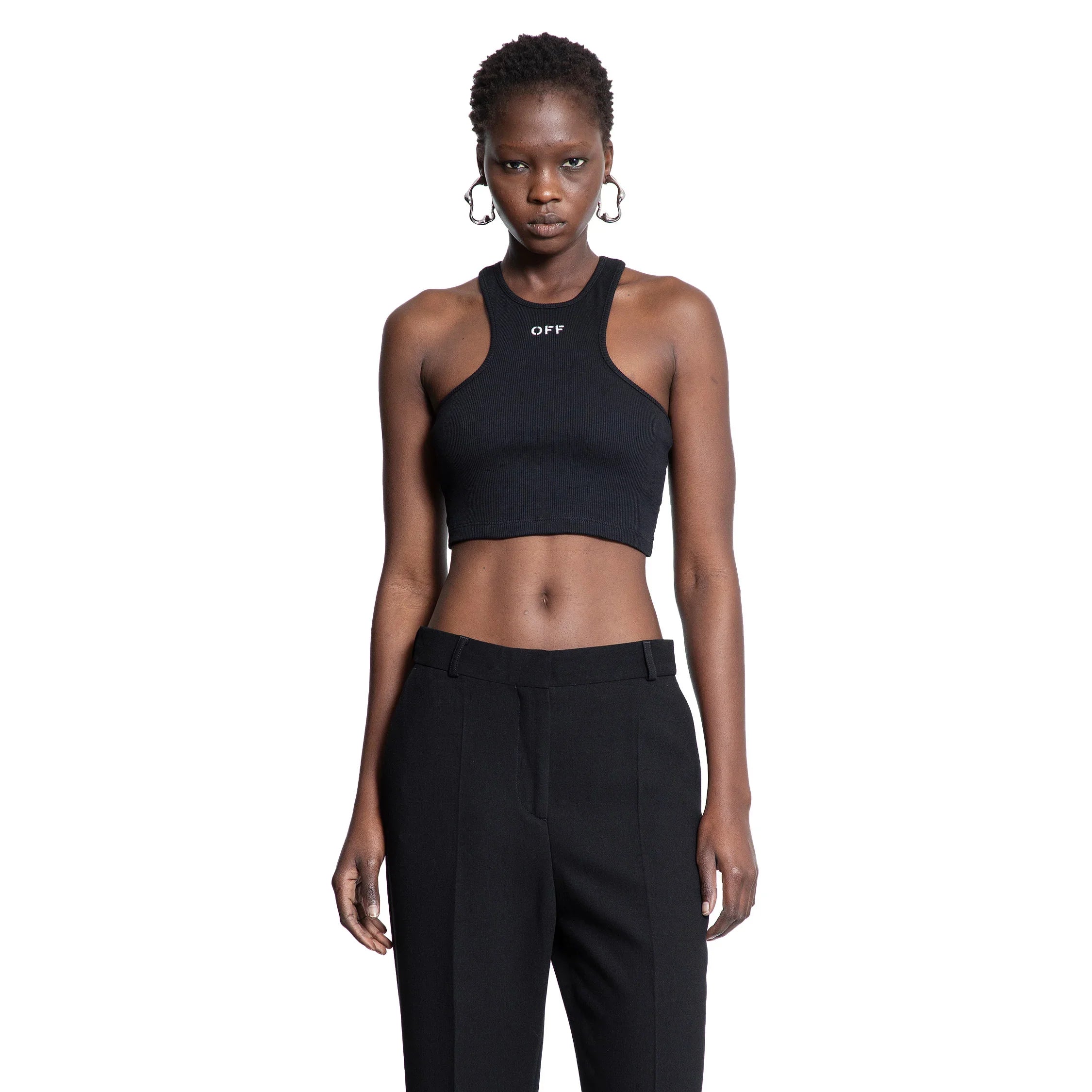 Off Stamp Rowing Top