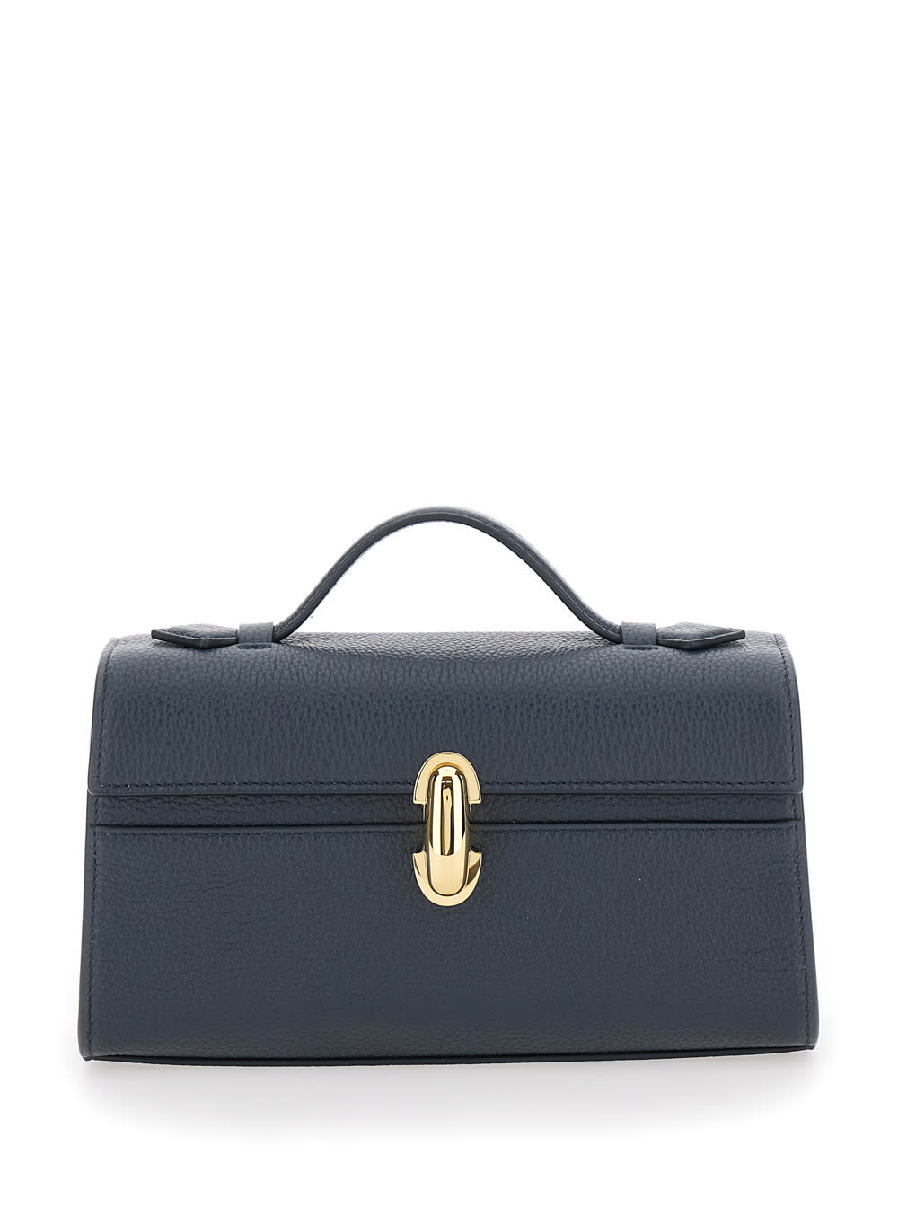 Savette Symmetry Pochette In Grained Calf Leather