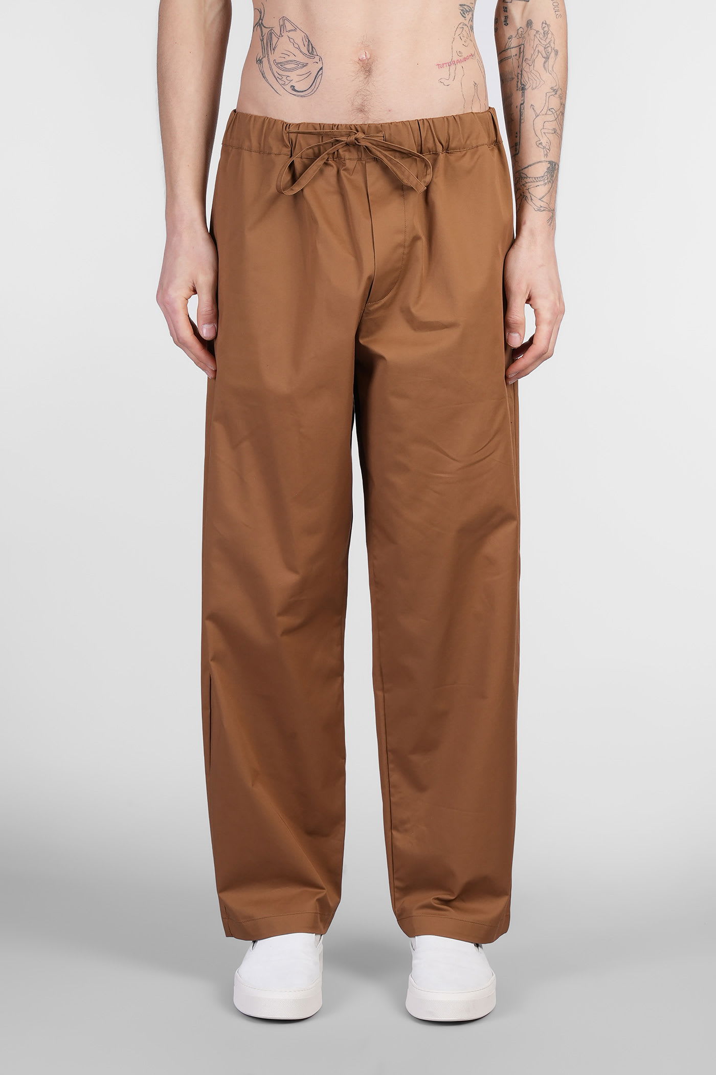 DARKPARK Ian Pants In Camel Cotton