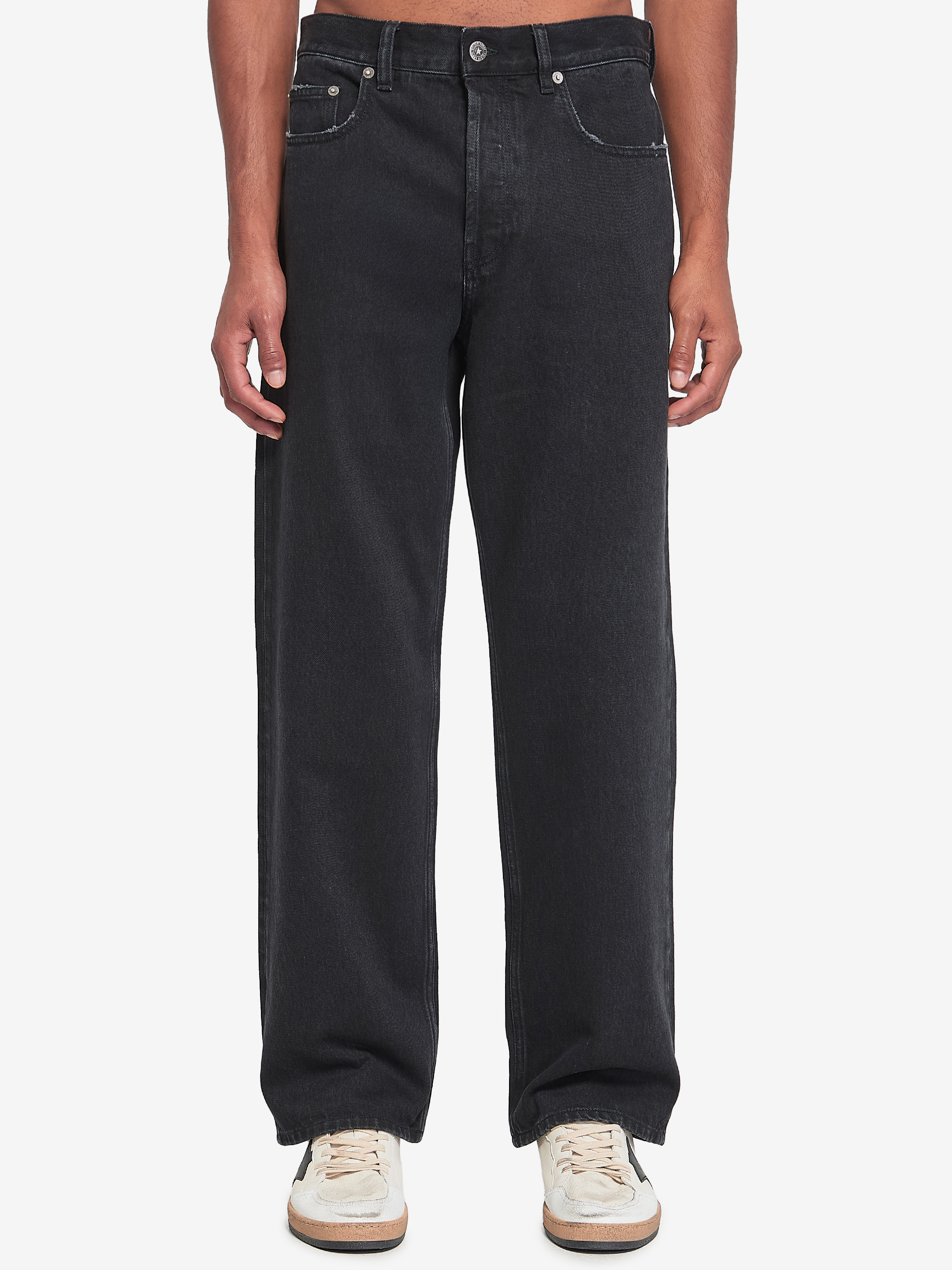Black vintageeffect jeans