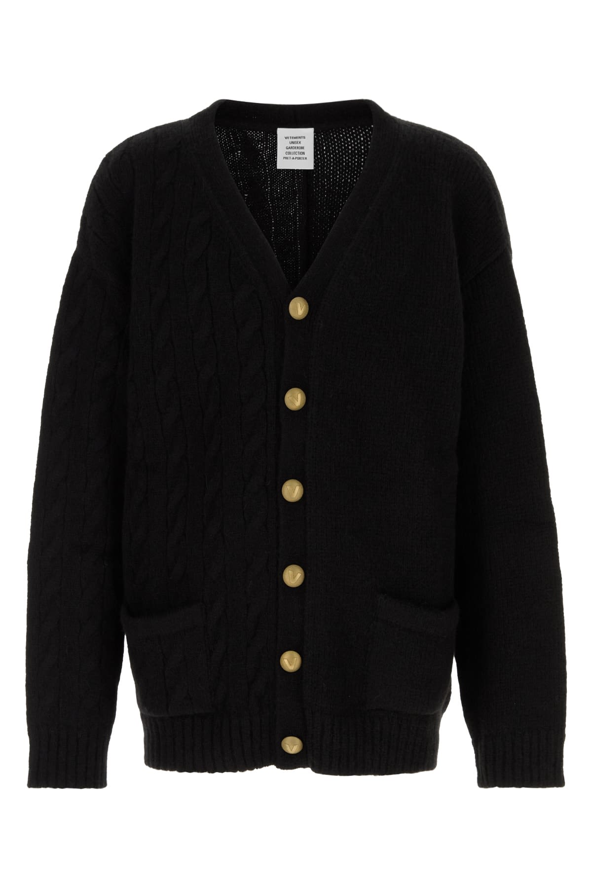 VETEMENTS Split Cardigan