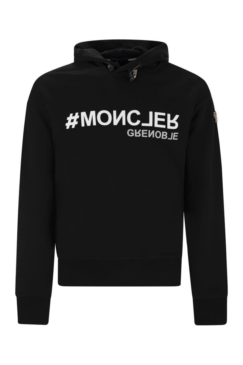 Moncler Grenoble Logo Cotton Hoodie