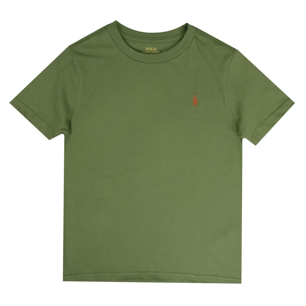 Boys Cotton Jersey Crew T Shirt