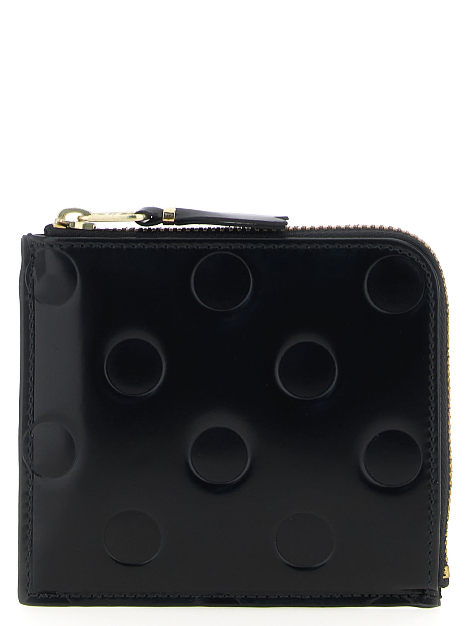 Comme des Garçons Wallet polka Dots Embossed Wallet