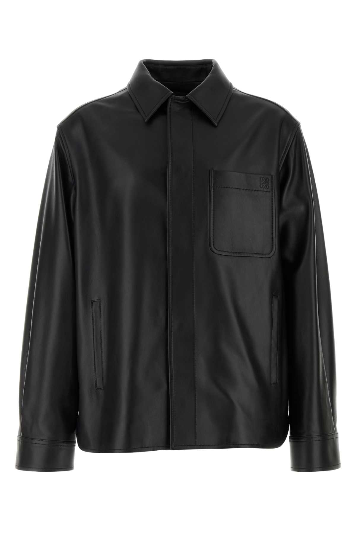 Loewe Black Wool Shirt