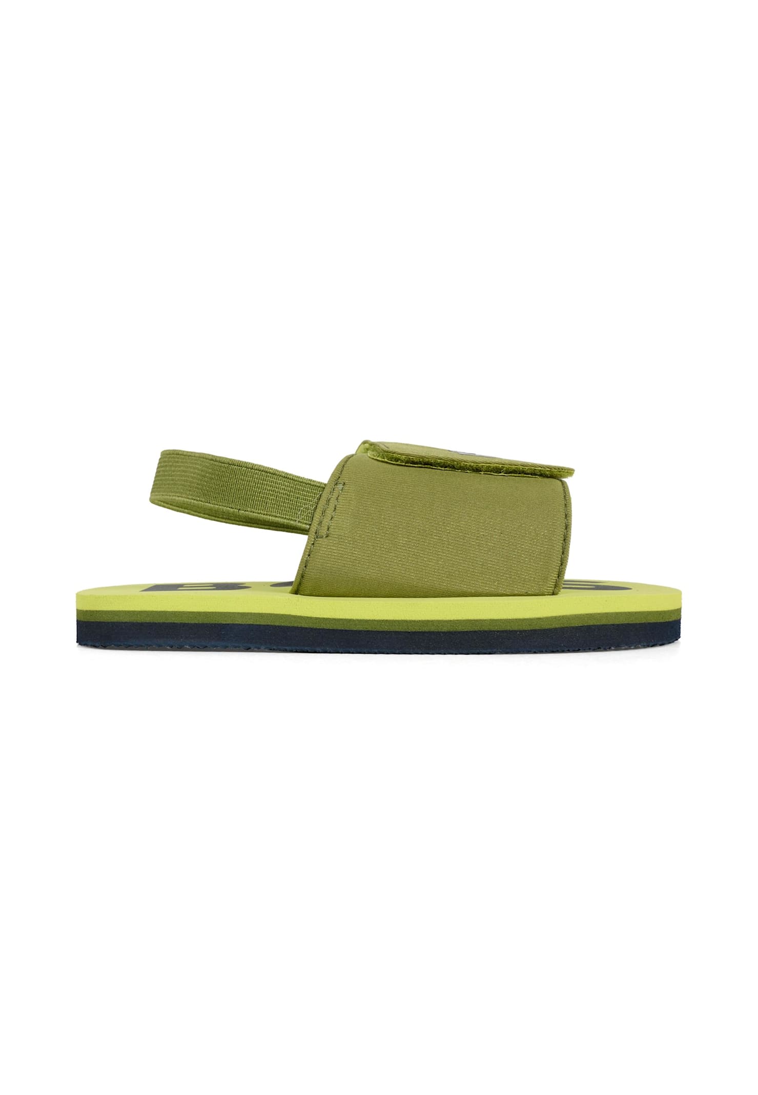 Hugo Boss Green Sandals For Baby Boy And Boy With Logo