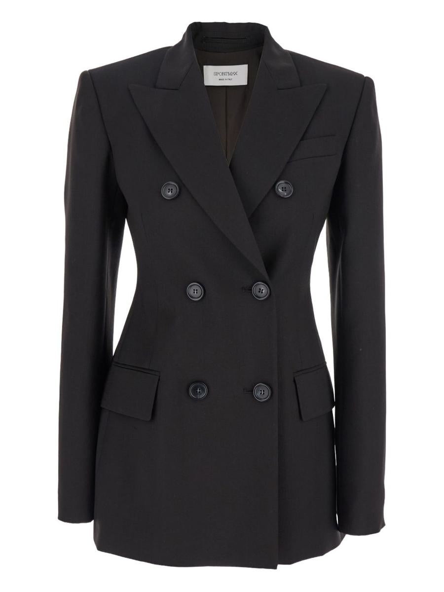 Sportmax Double-Breasted Blazer Jacket