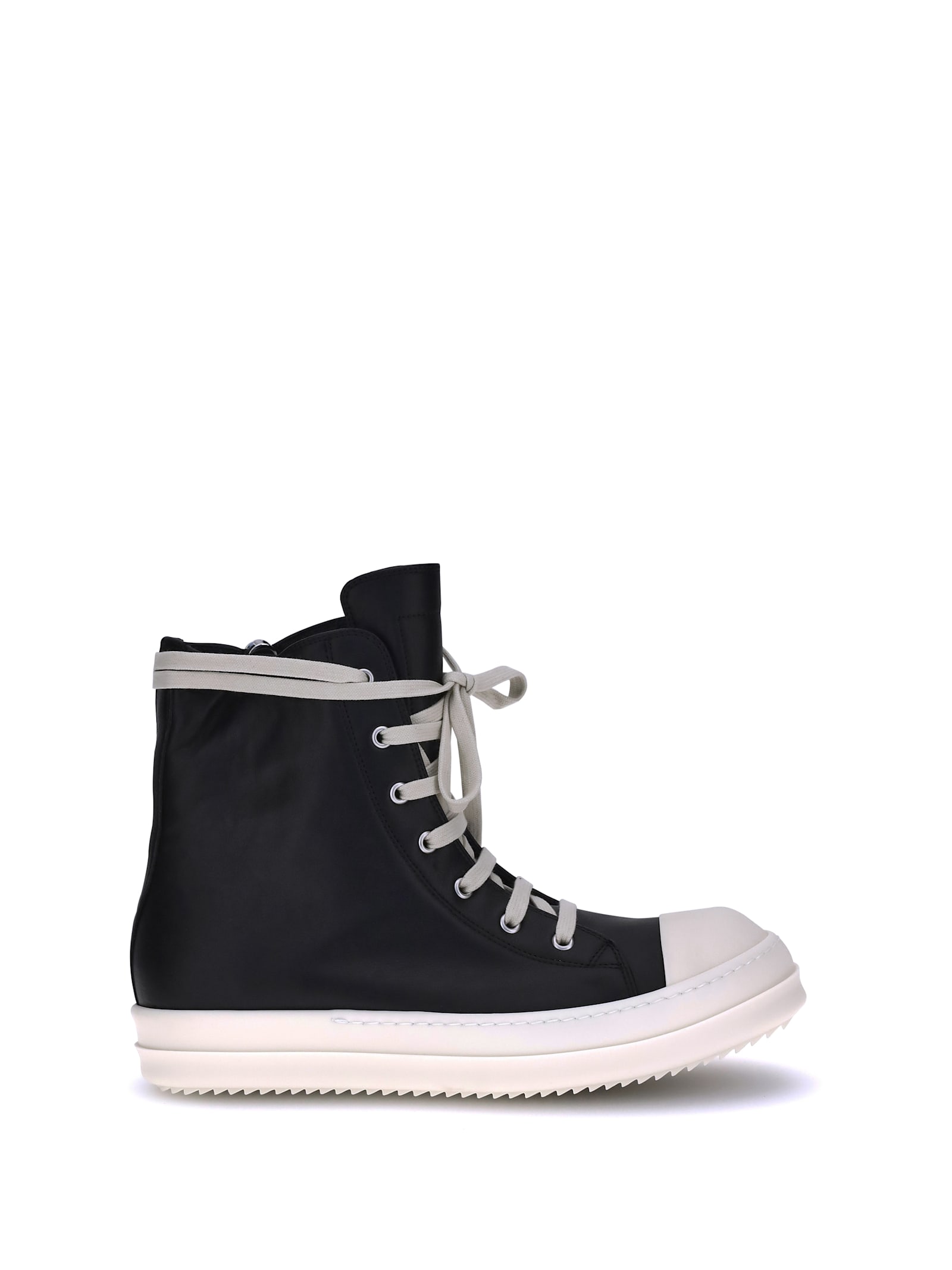 Rick Owens Leather Sneakers