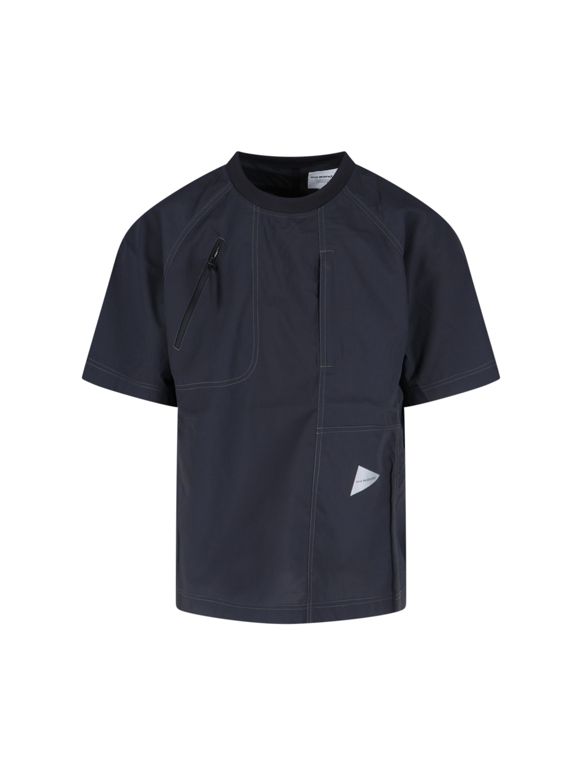 And Wander pullover T-shirt