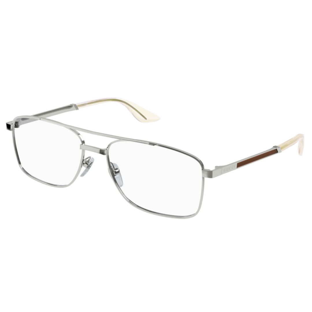 Gucci Eyewear Gg0986o003 Silver Silver Transpa