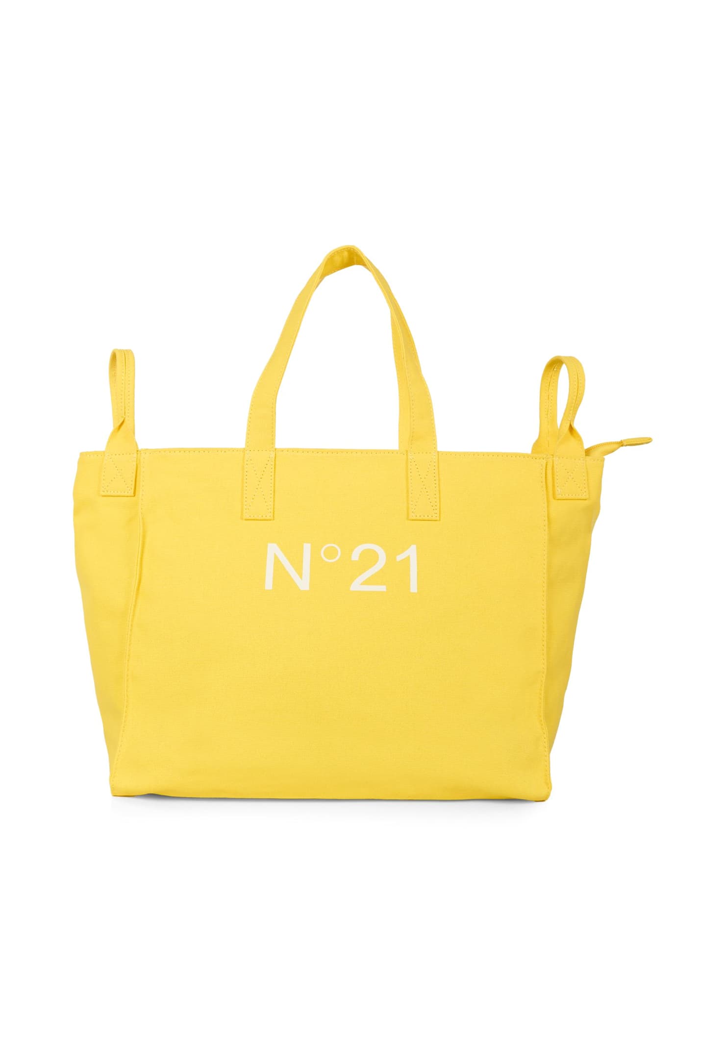 N.21 Yellow Bag For Girl With Logo