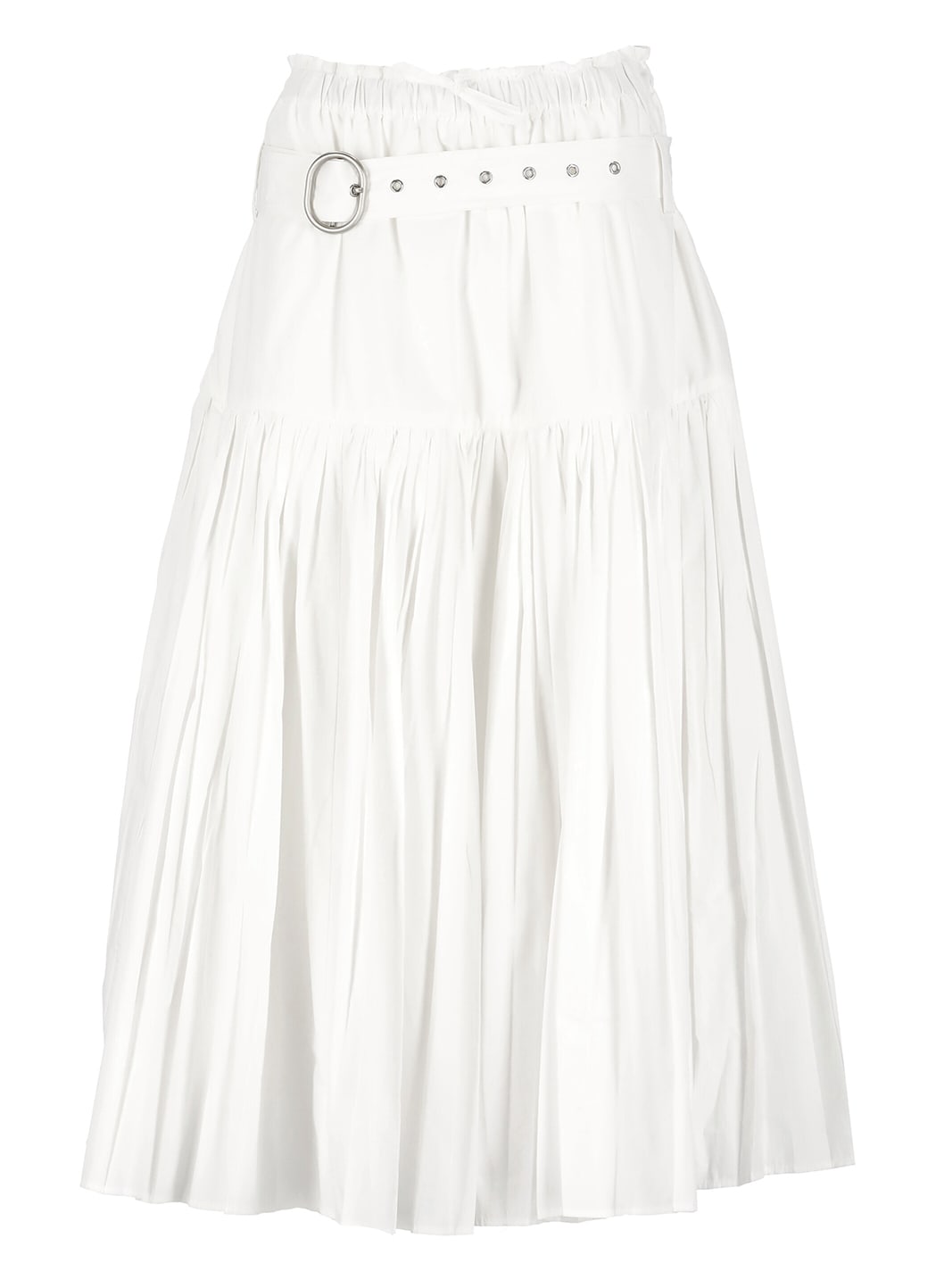 Jil Sander Long Pleated Skirt