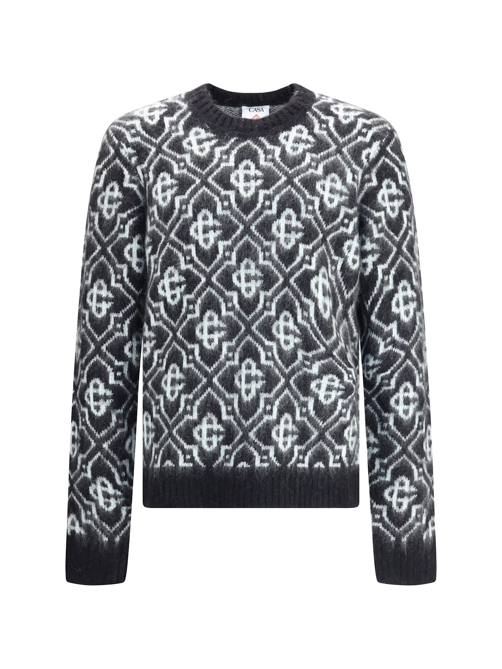 Casablanca Monogram Crew Sweater