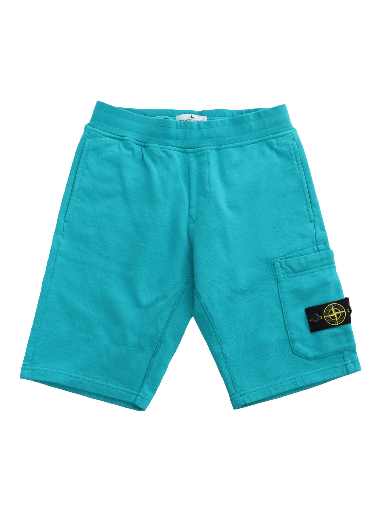 Stone Island Junior Light Blue Bermuda