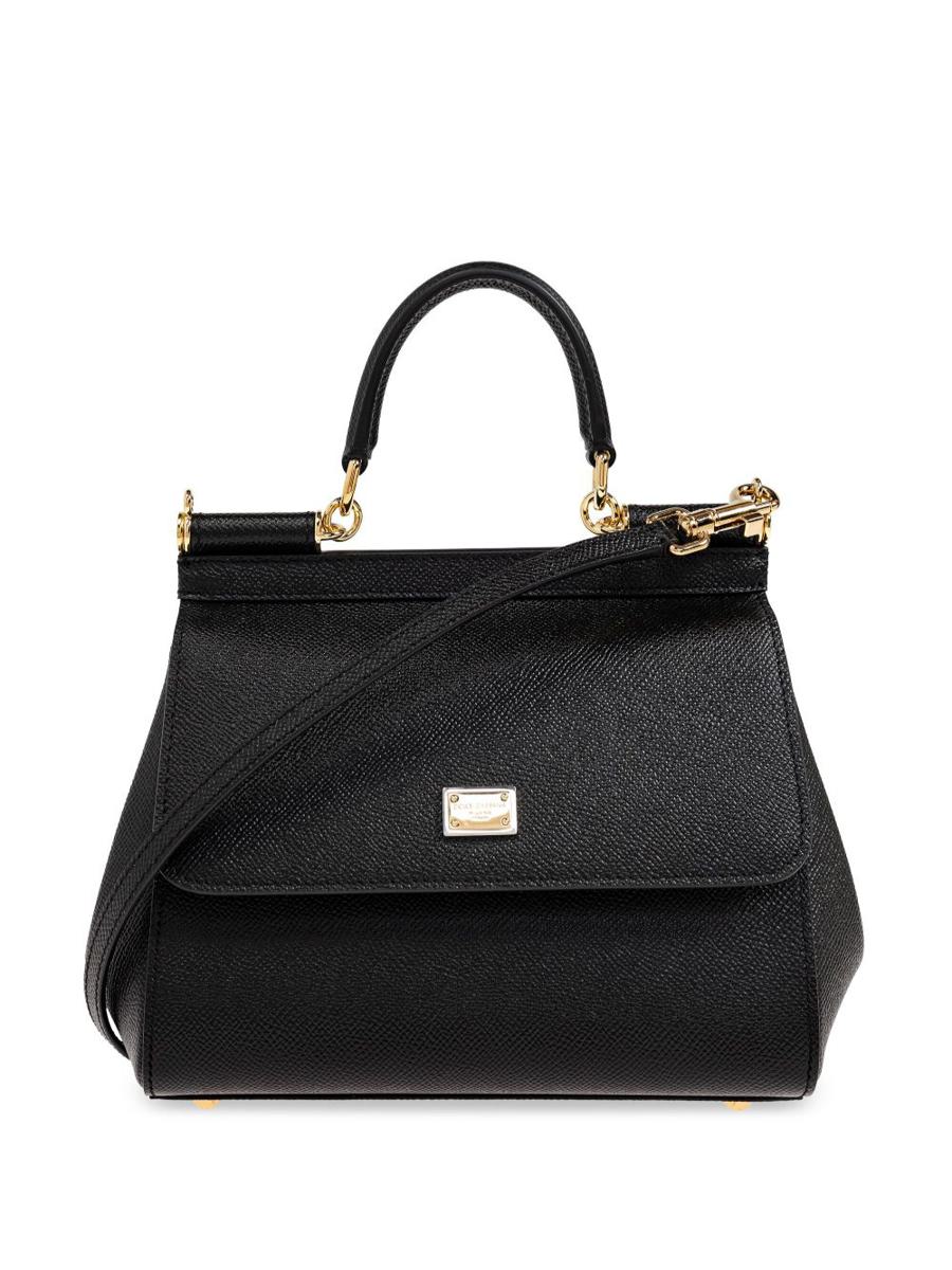 Dolce & Gabbana Sicily Medium Leather Handbag