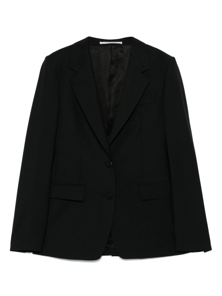 Tagliatore Black Single Breasted Blazer