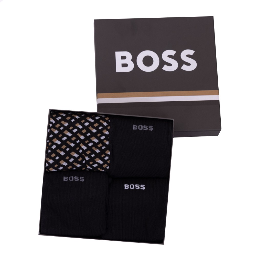 4 Pack Monogram RS Sock Set