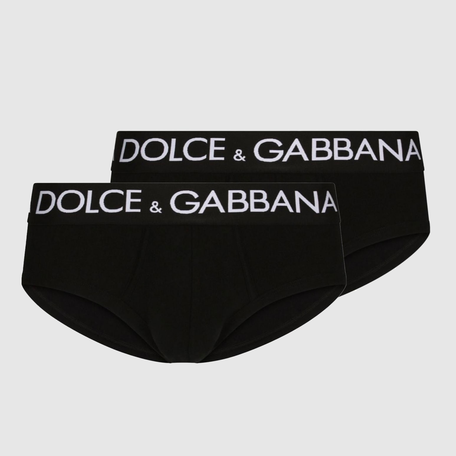 Dolce & Gabbana Black Cotton Underwear