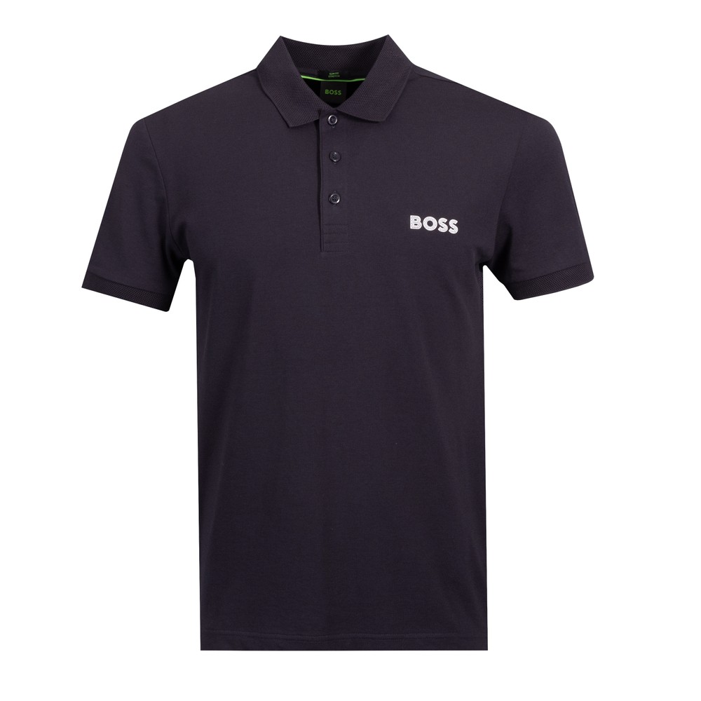 Athleisure Paule Raised Logo Polo Shirt