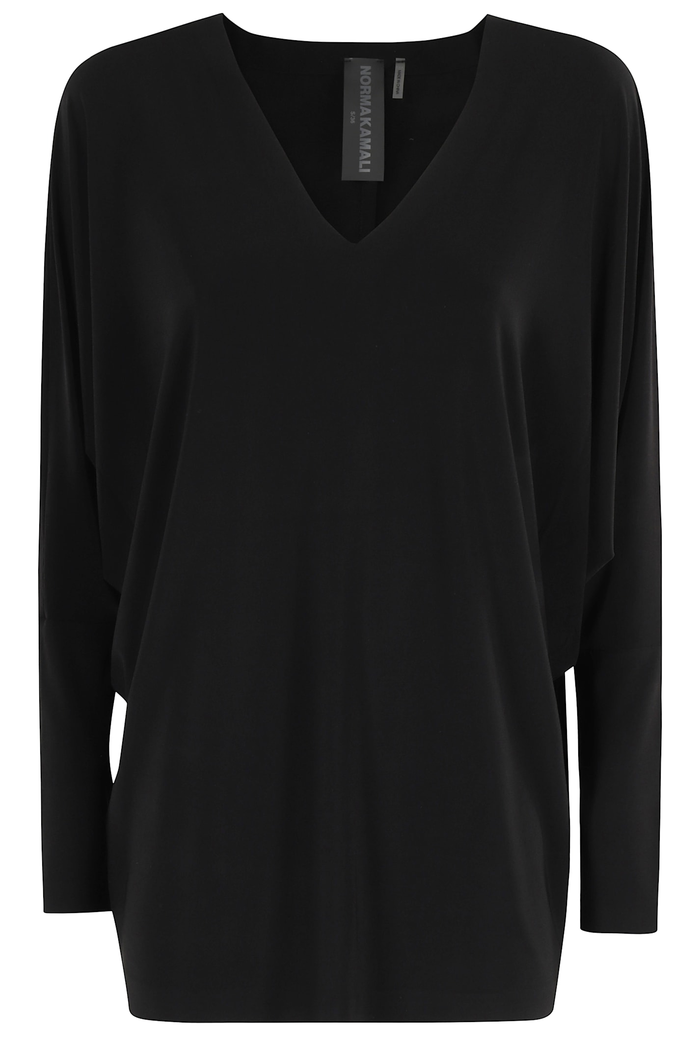 Norma Kamali V Neck Dolman Top
