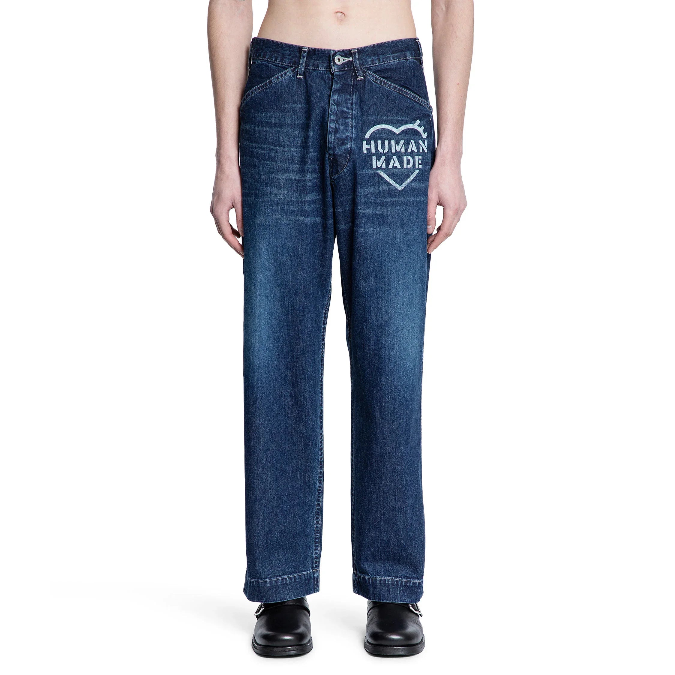 Denim Sailor Pants