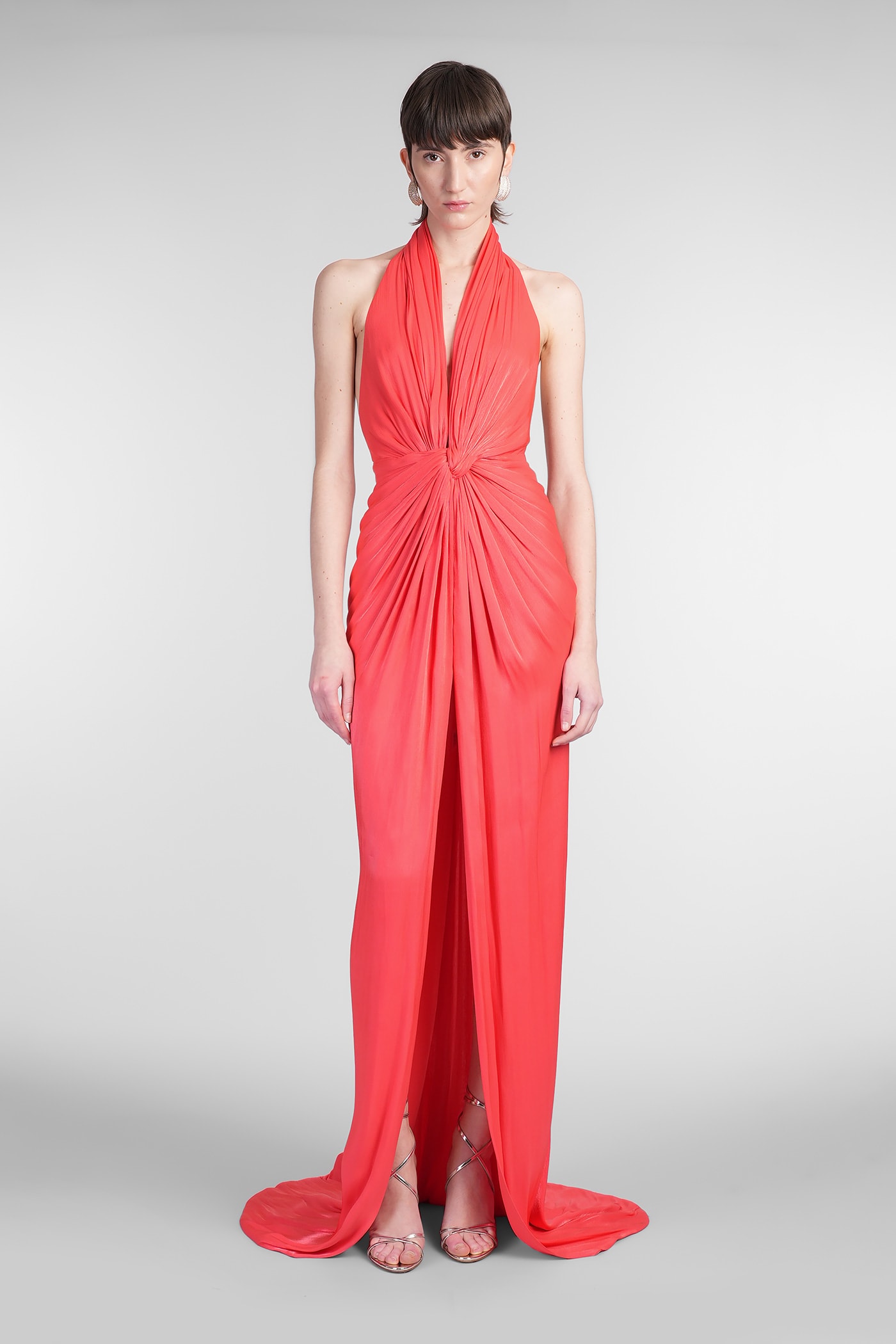 Costarellos Colette In Rose-pink Polyester