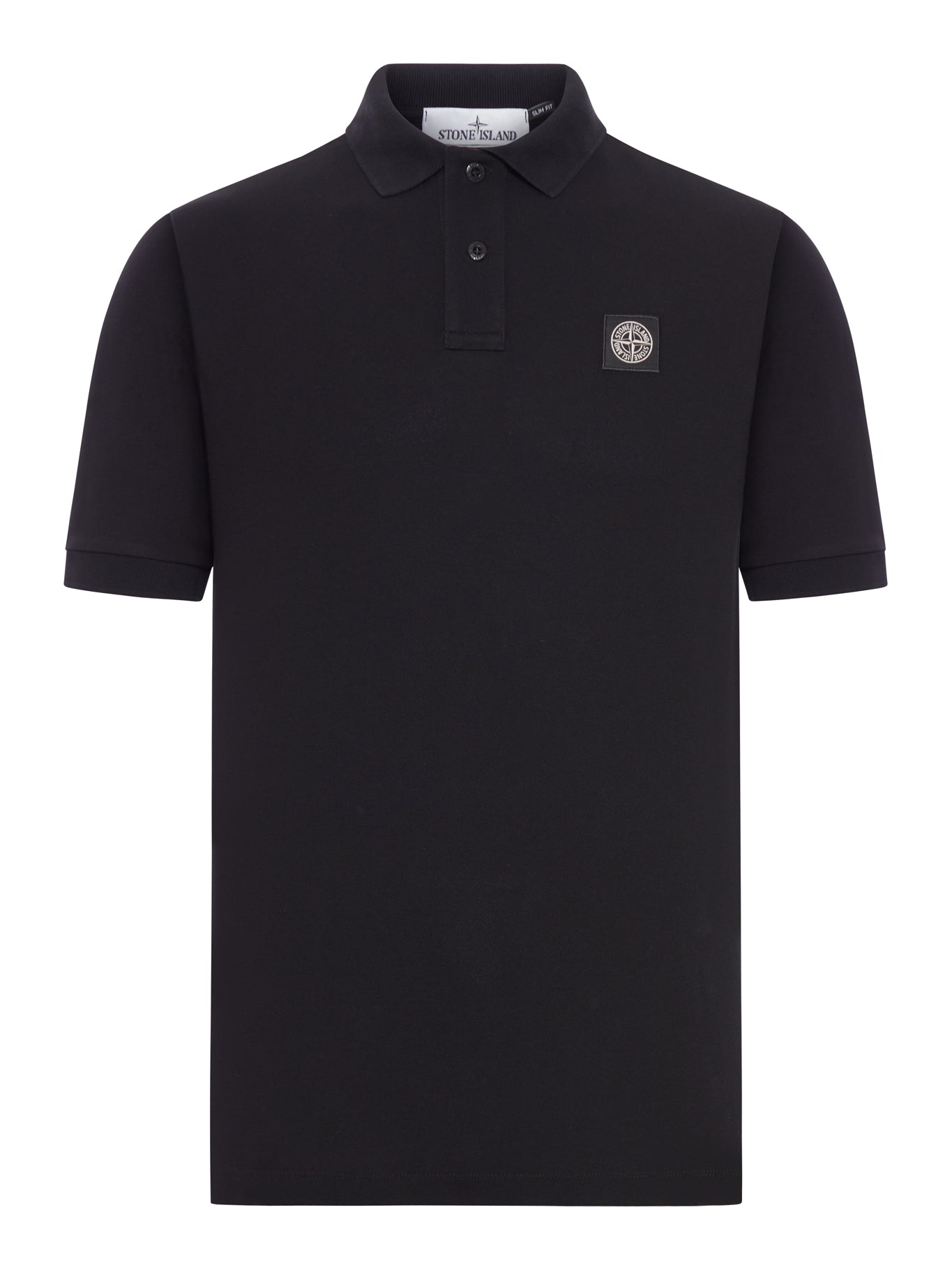 Stone Island 男士棉质Polo衫 带logo贴布