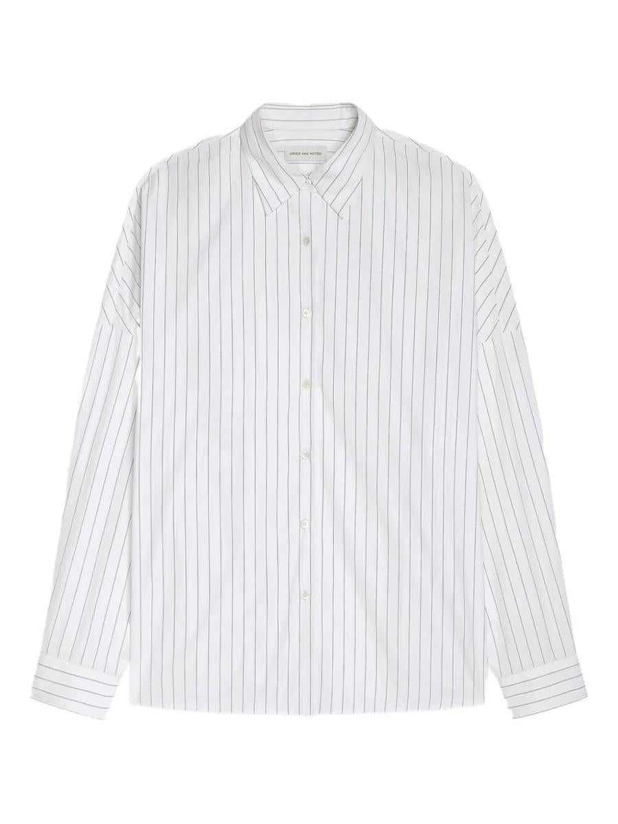 Dries Van Noten Casia Striped Shirt Clothing