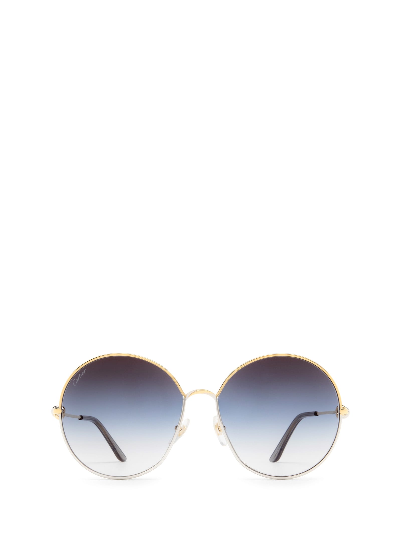 Cartier Eyewear Round Classic Sunglasses