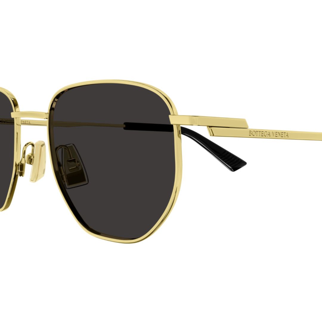 Bottega Veneta Eyewear Bv1301s001 Gold Gold Grey