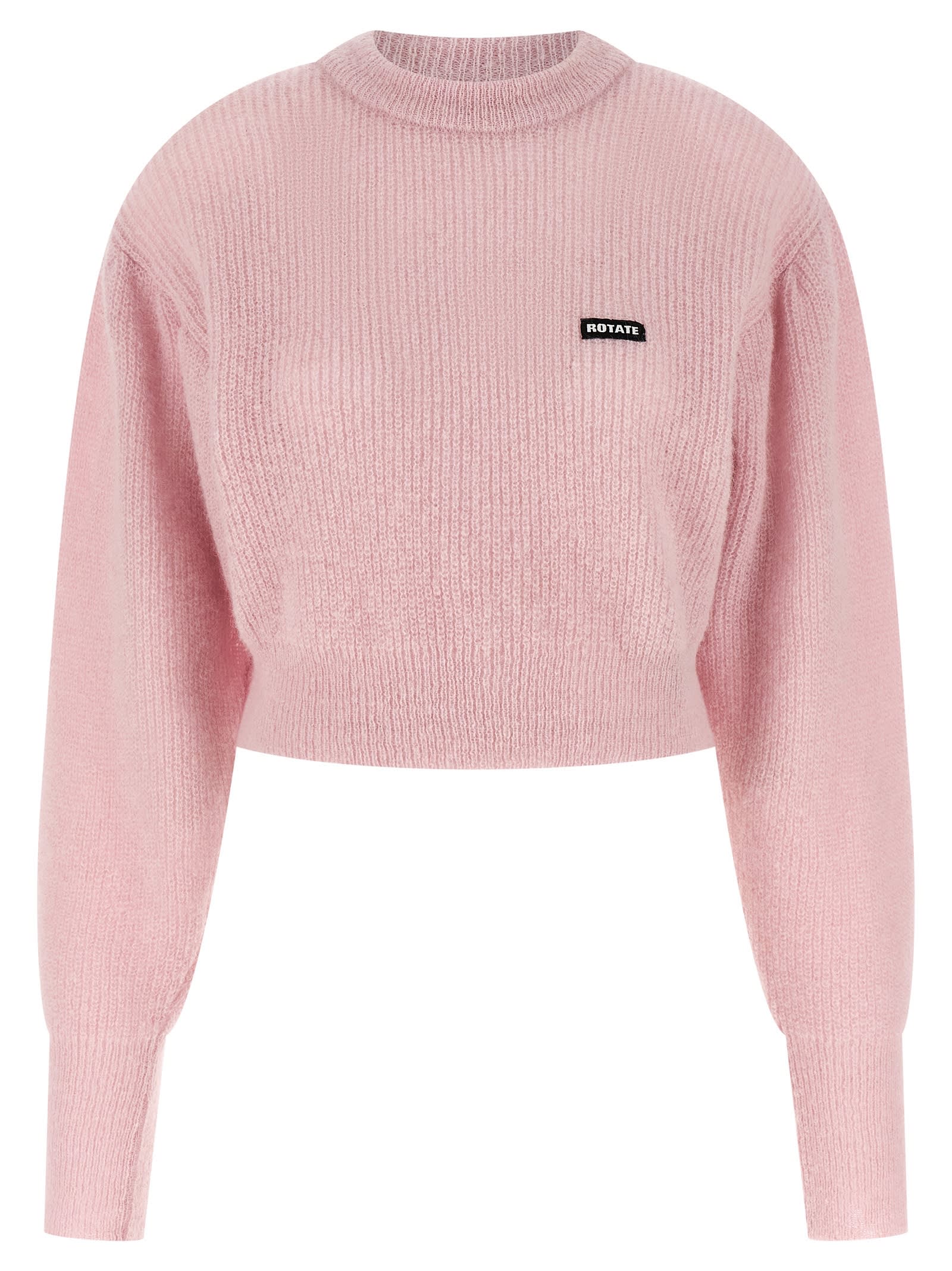 Rotate by Birger Christensen knit Puff Sweater
