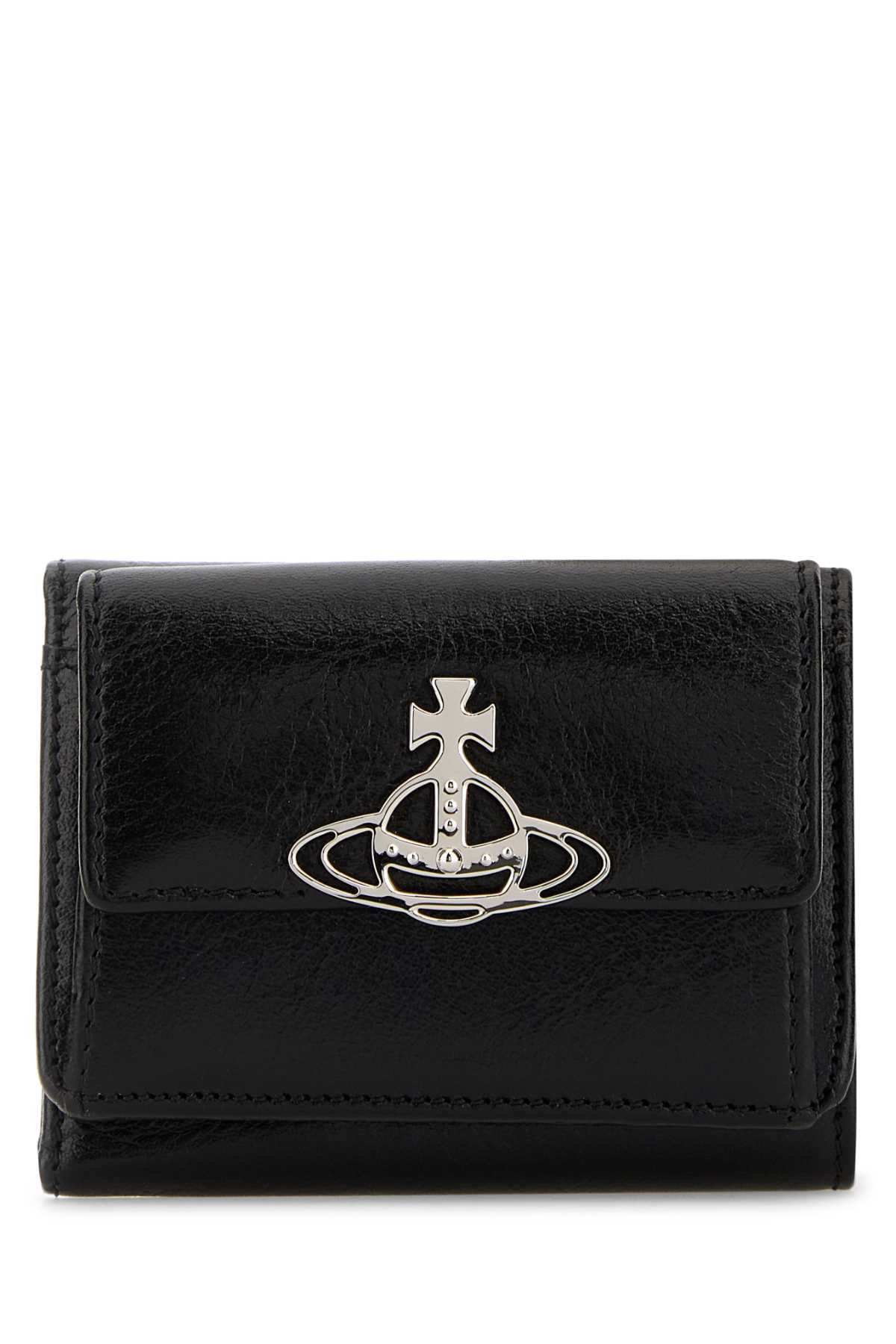 Vivienne Westwood Black Leather Wallet