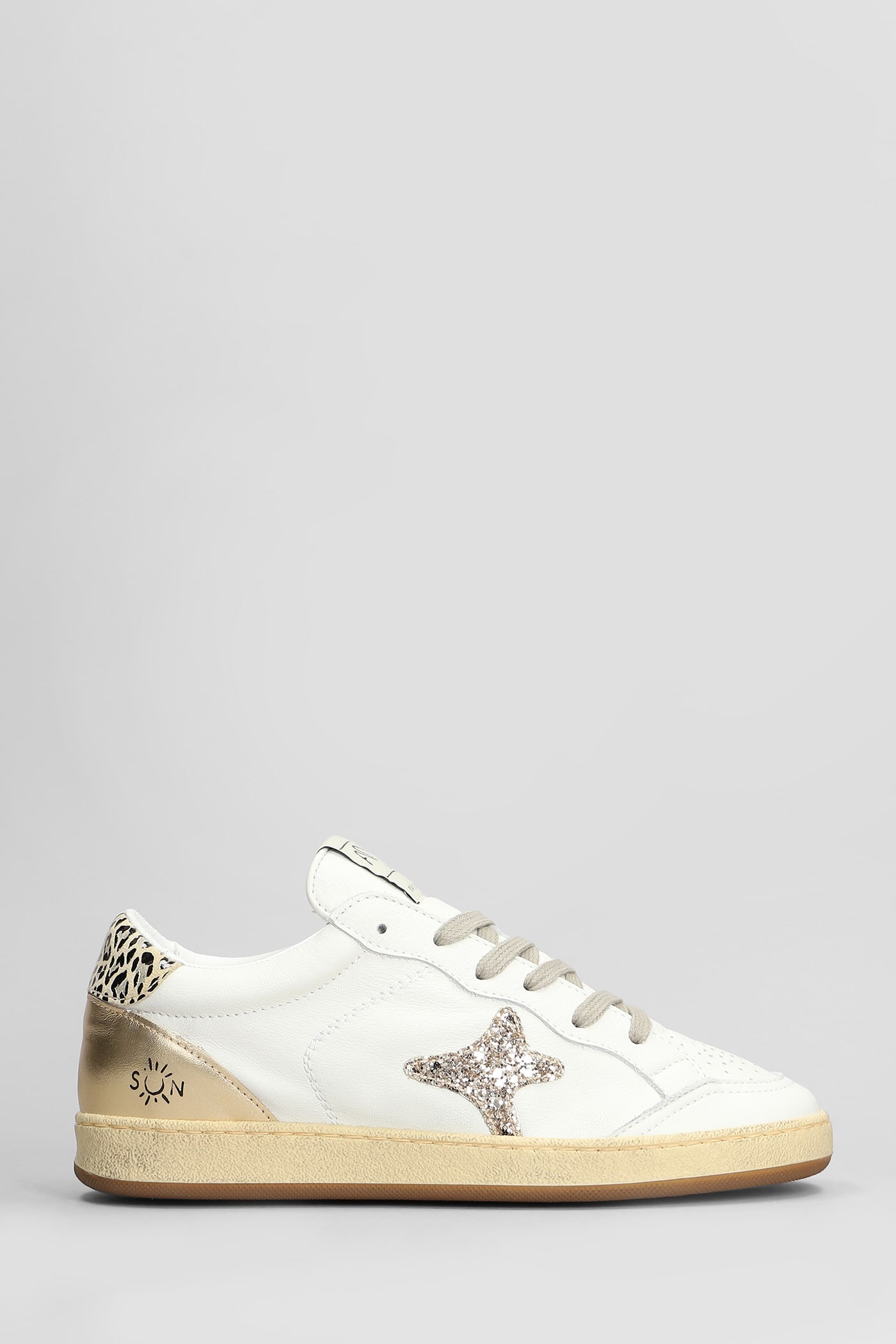 AMA-BRAND Sneakers In White Leather