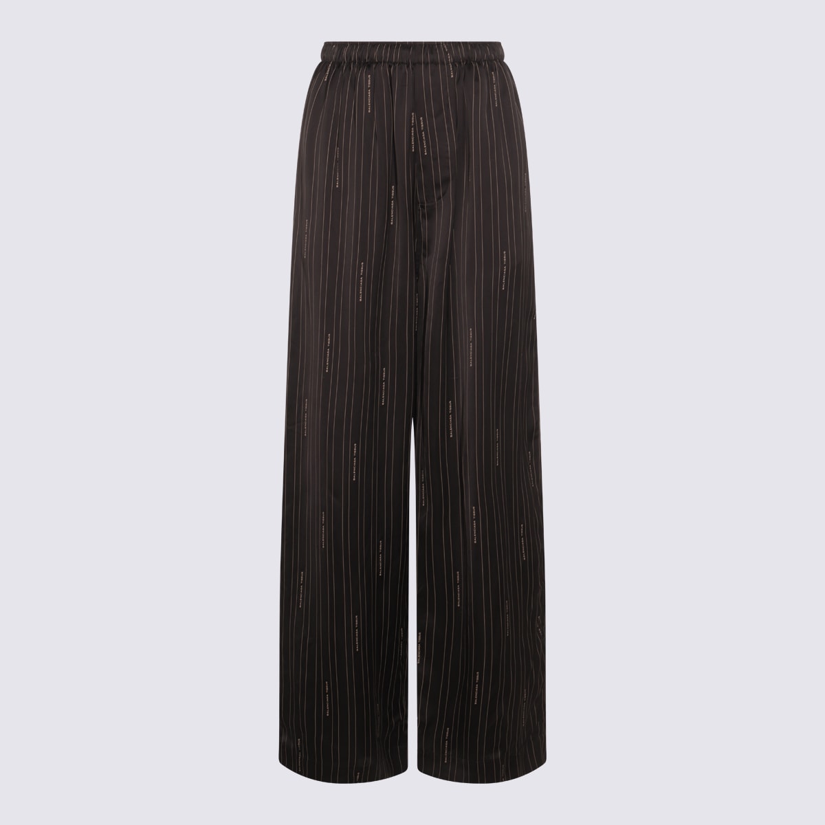 Balenciaga Black And Brown Pants