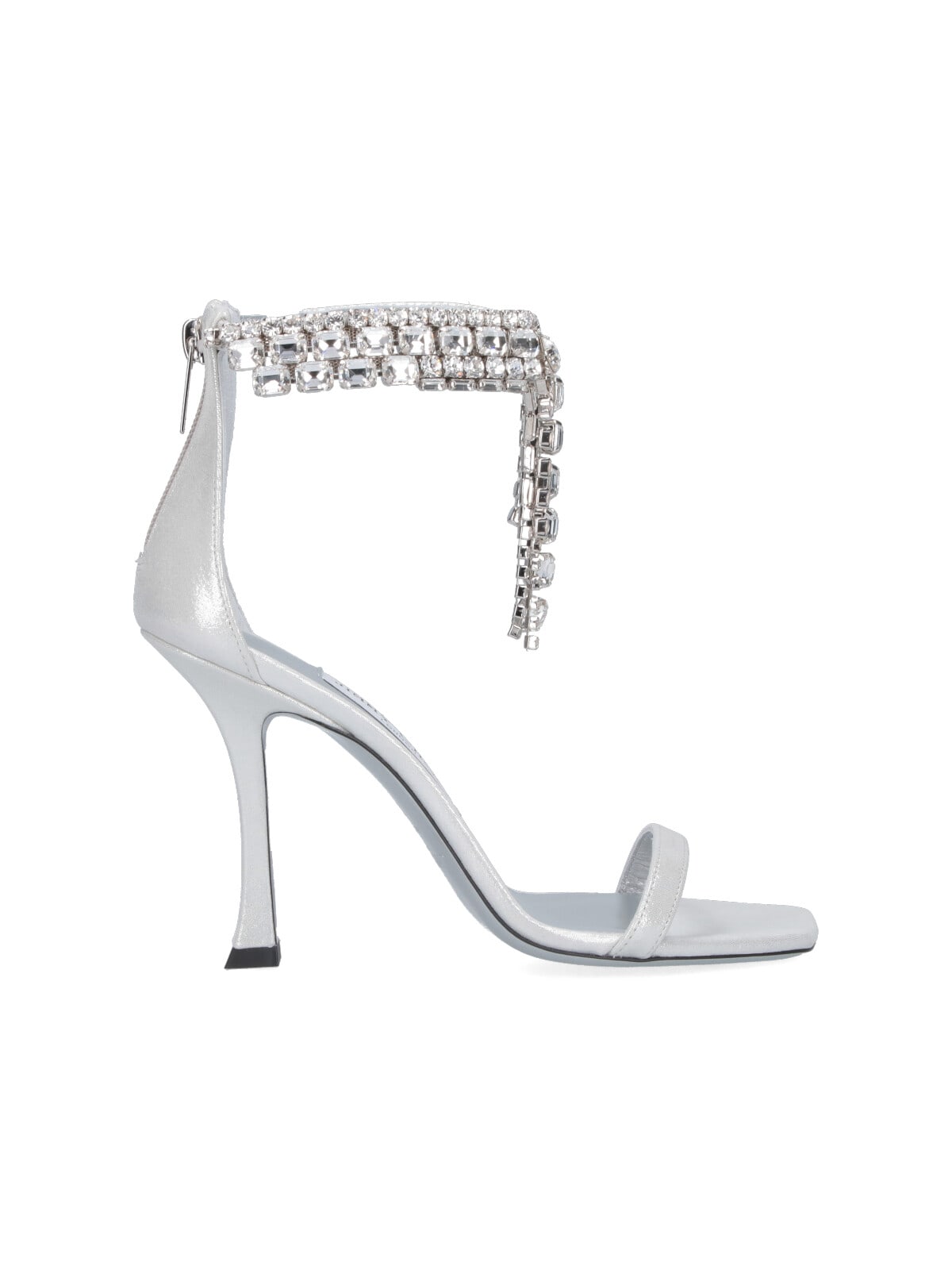 Jimmy Choo Slingback Sandals With Rhinestones verity 100