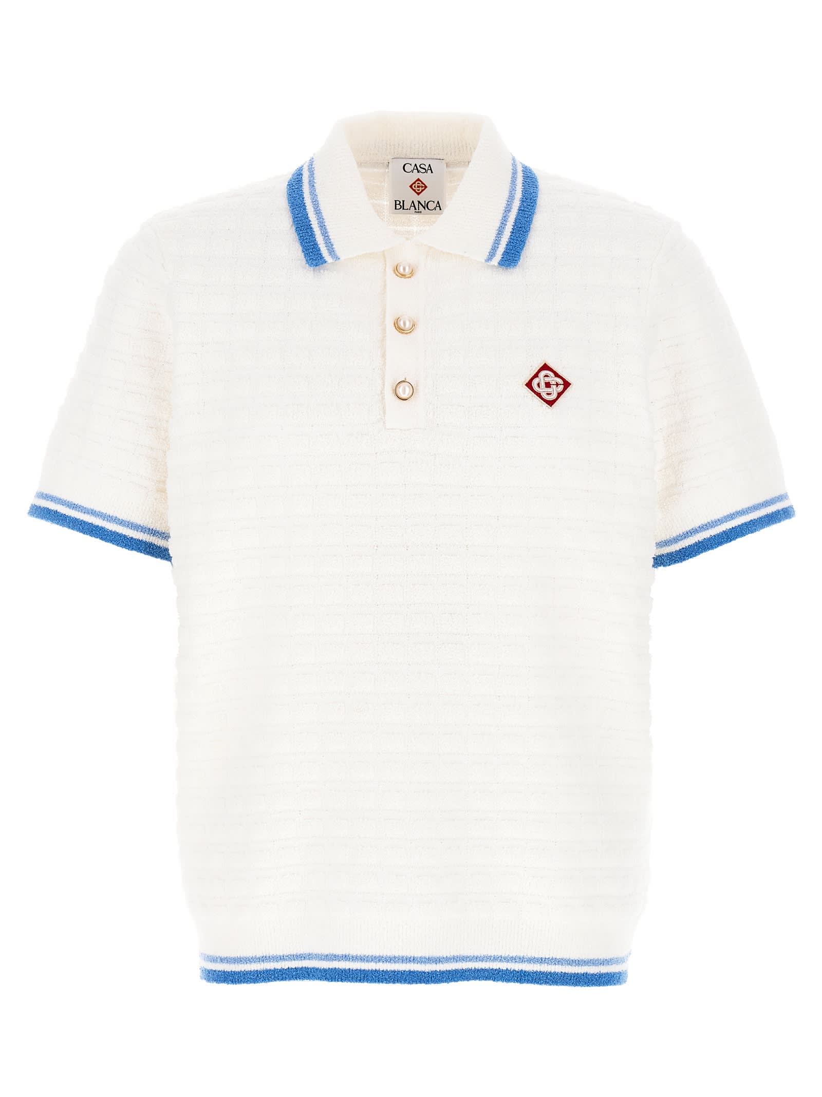 Casablanca boucle Polo Shirt