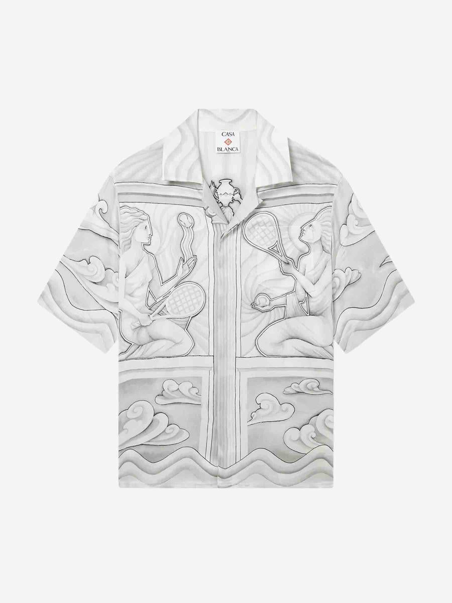 Casablanca Aop Silk Shirt