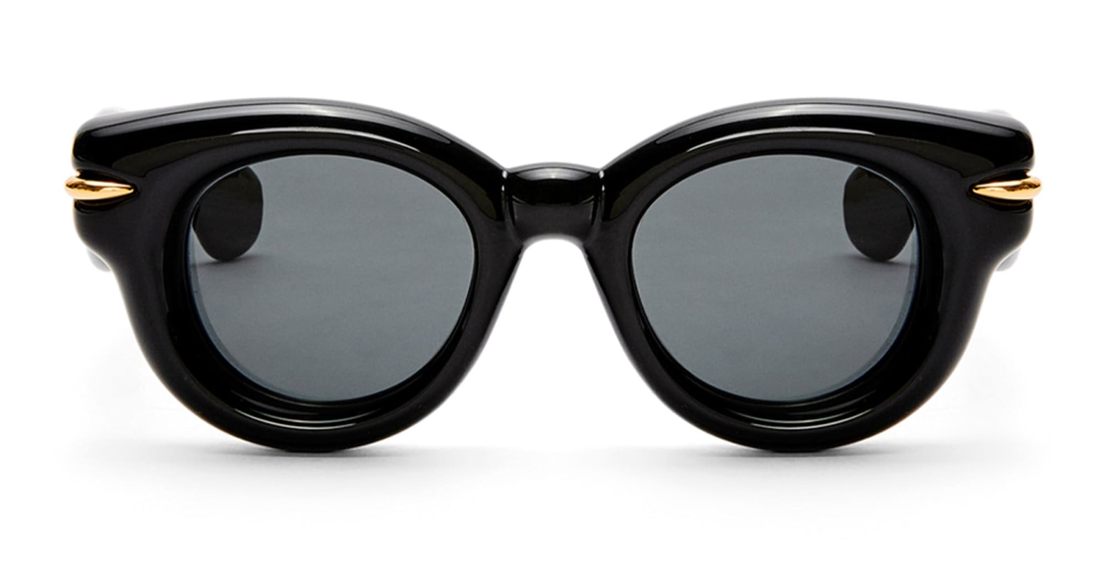 Loewe Inflated Round - Shiny Black Sunglasses