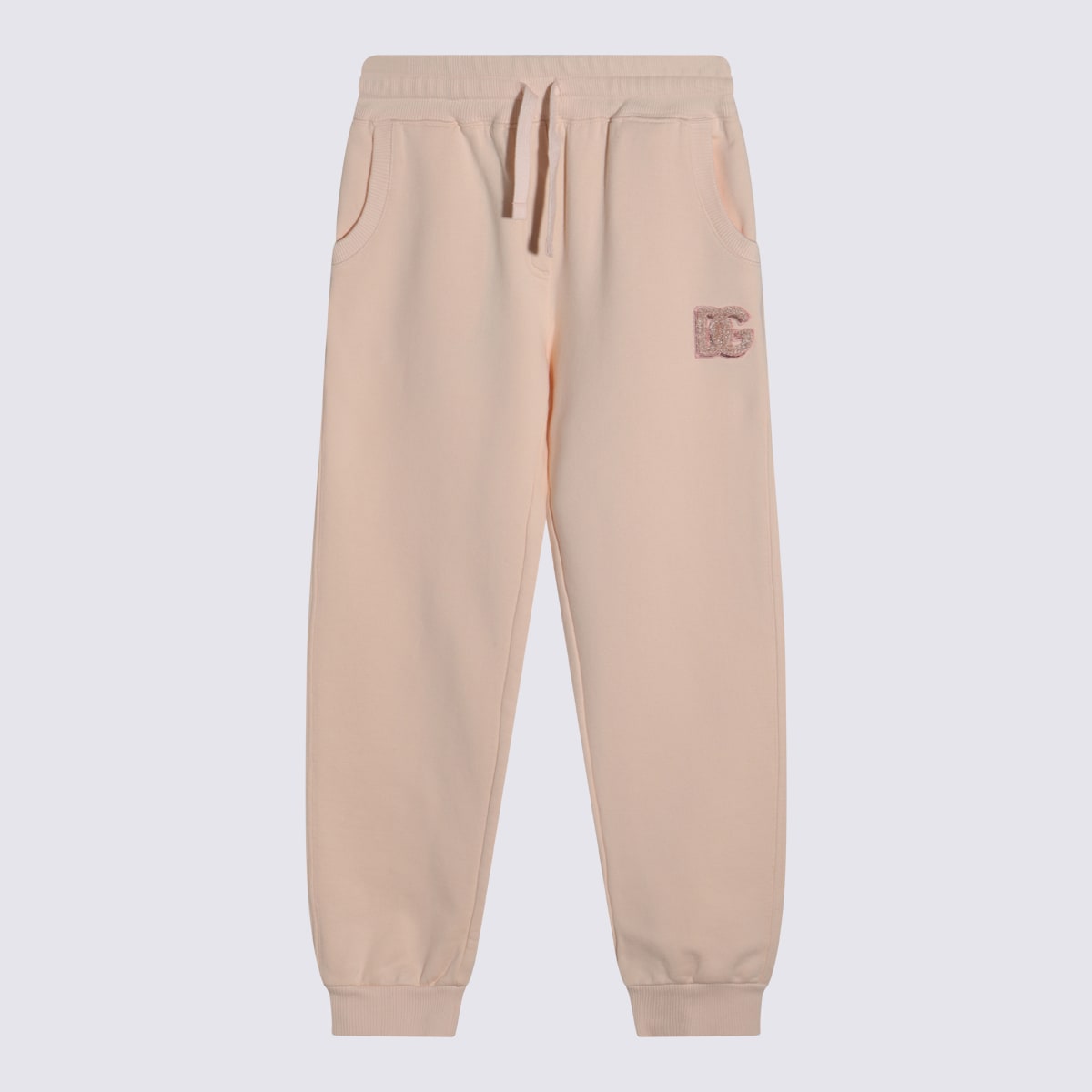 Dolce & Gabbana Pink Cotton Pants