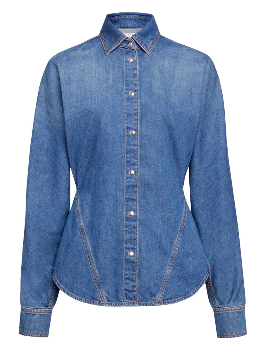 Alaïa Curved Shirt Clothing