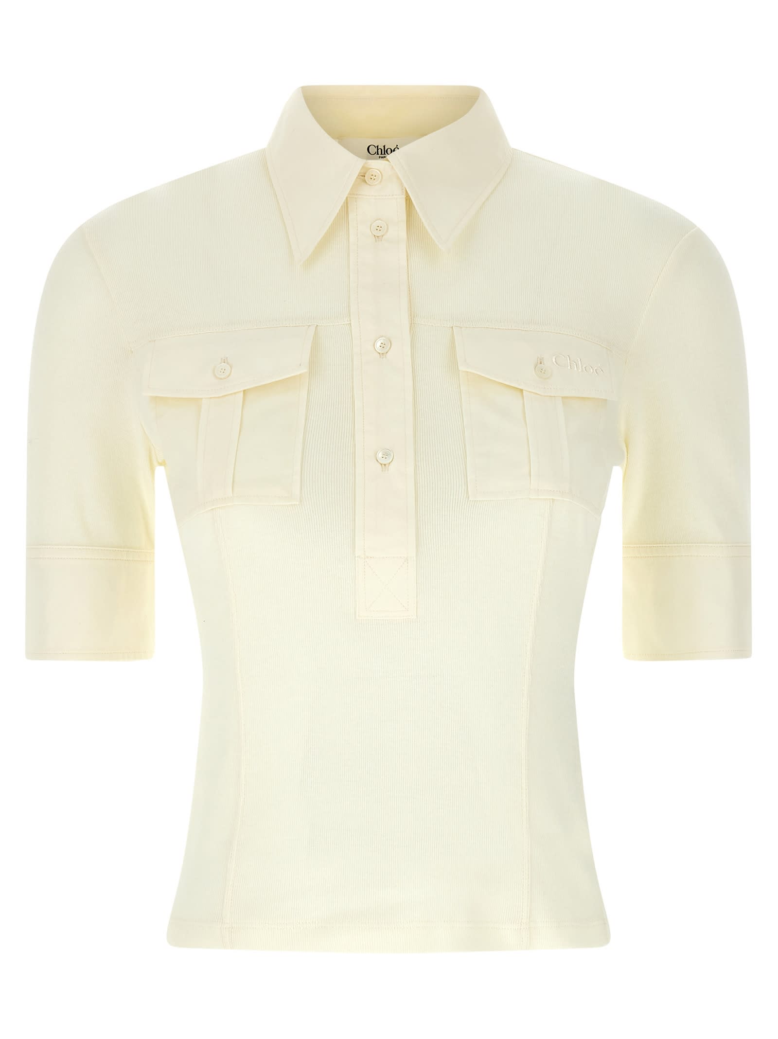 Chloé Pocket Polo Shirt