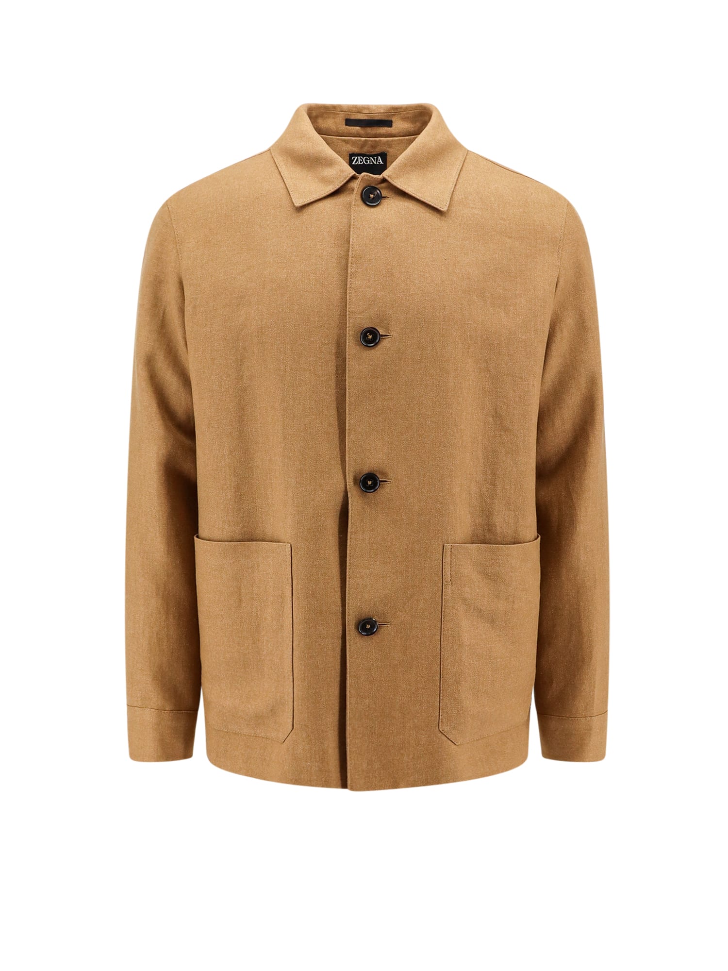 Zegna Linen And Wool Blend Jacket