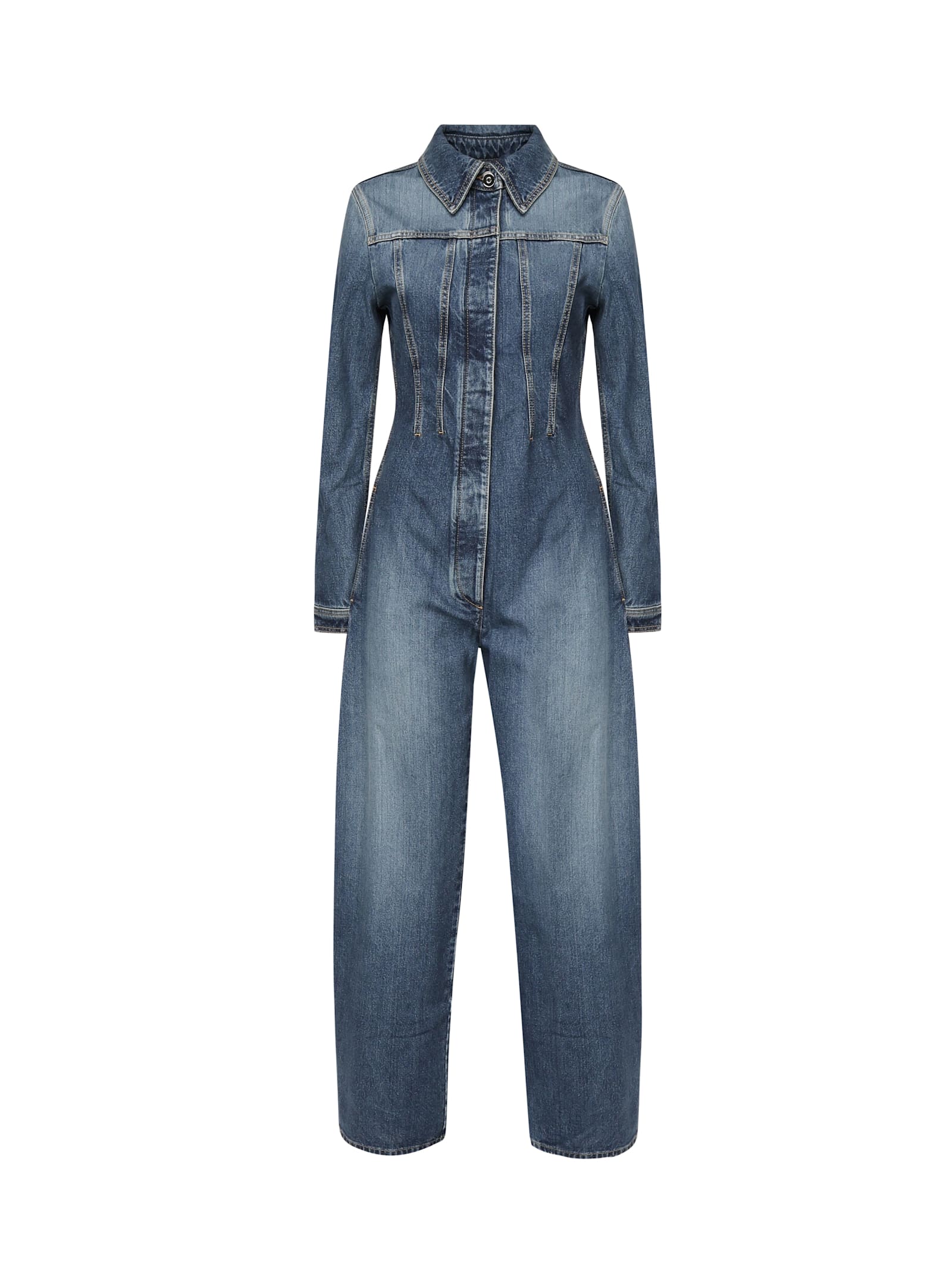 Alaia Denim Jumpsuit