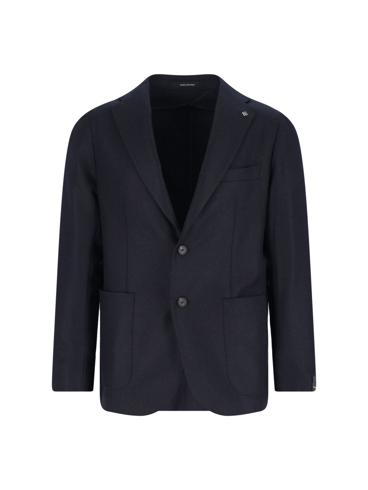 Tagliatore Single-Breasted Virgin Wool Blazer