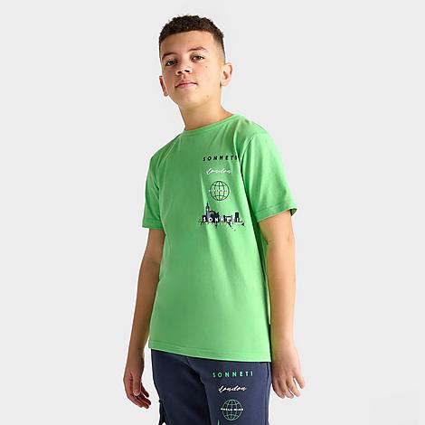 Sonneti Kids Stack Logo T-Shirt in Spring Bouquet Size: Small