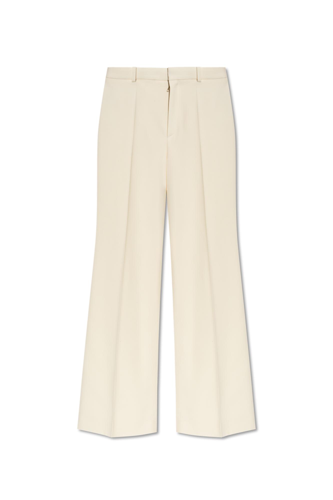 Chloé Wool Pants With Crease