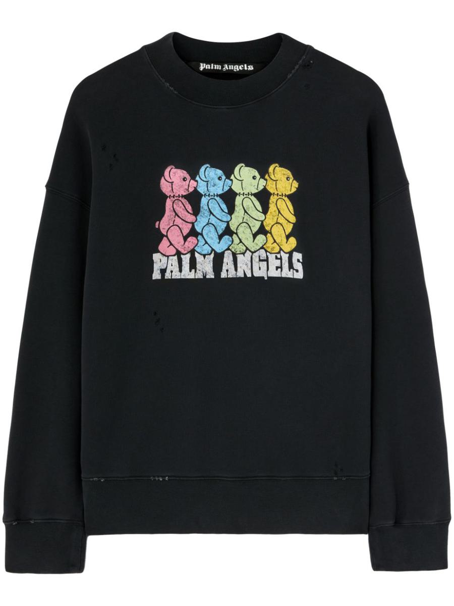 Palm Angels Crossroads Bear Sweatshirt