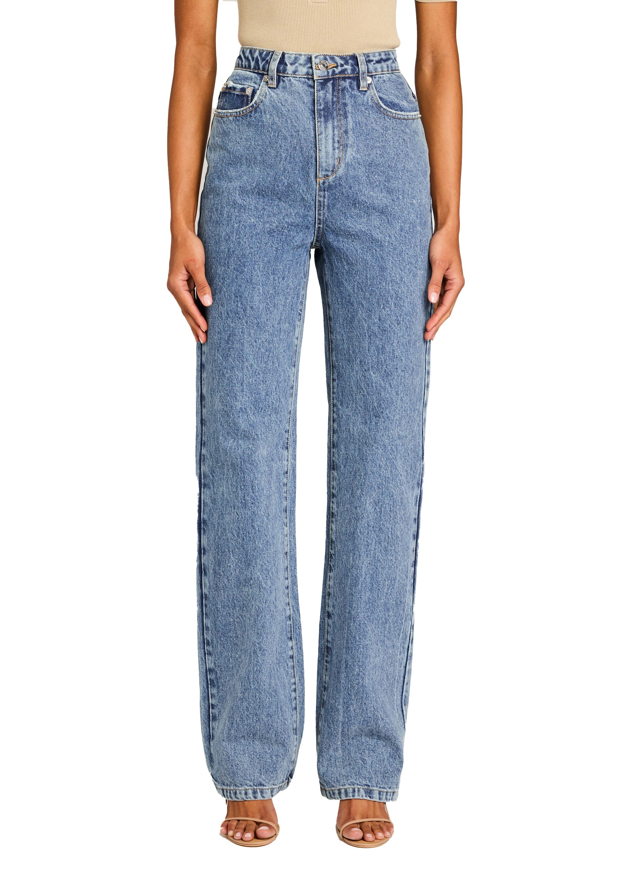 Brooklyn High Rise Straight Jean