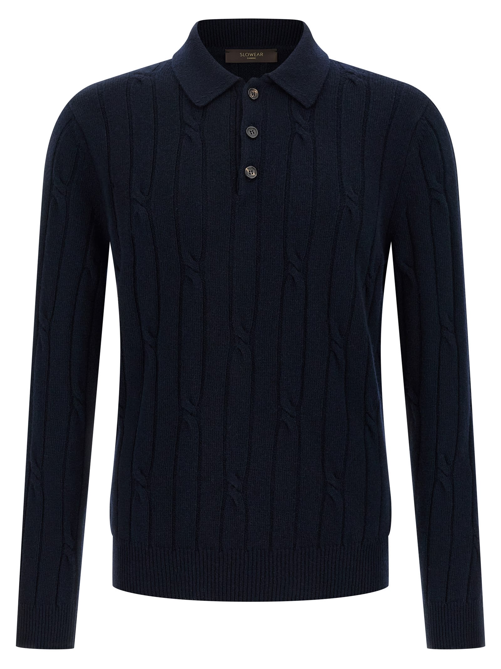 Zanone Cashmere Polo Shirt